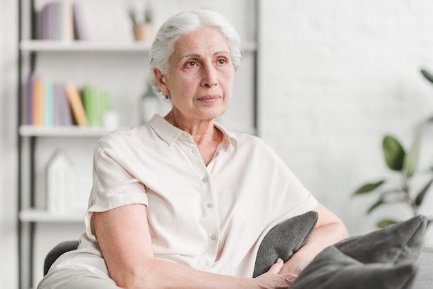 portrait of a senior woman