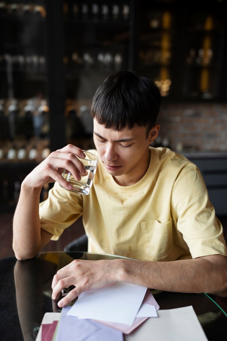무료 Photo 민감한 남자의 초상화