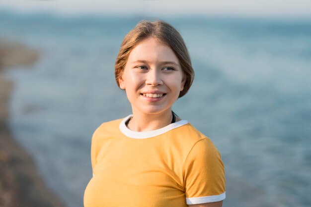 Portrait of a smiling woman