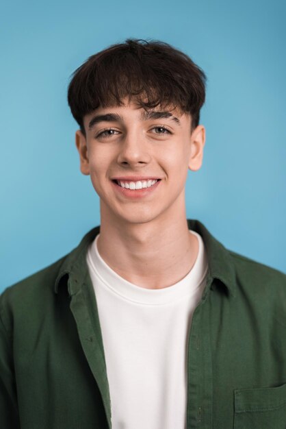 Portrait of a smiling young man