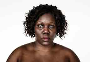 Free photo portrait of an ugandan woman