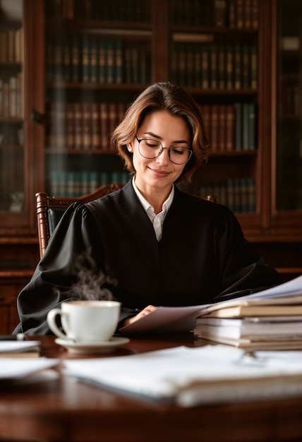 portrait of woman judge for international day of women judges