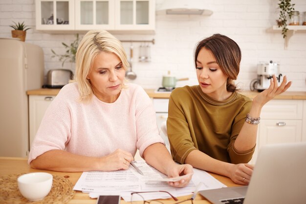 Portrait of women working in the house