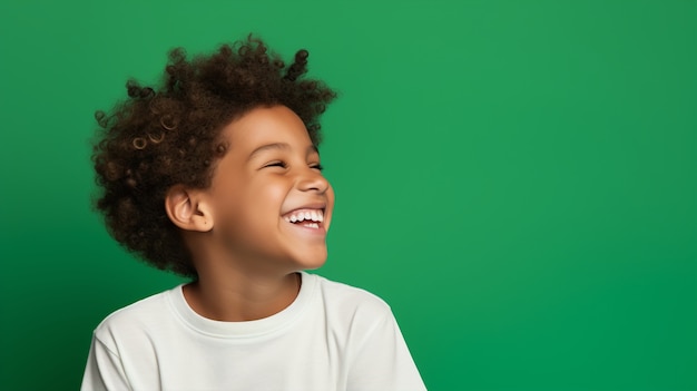 Free photo portrait of young boy