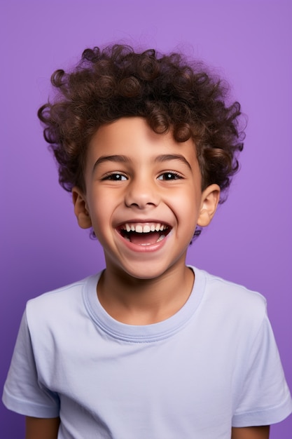 Portrait of young boy