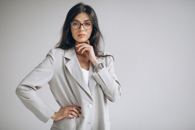 Portrait of a young business woman in office