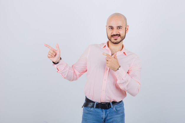 Portrait of a young confident man