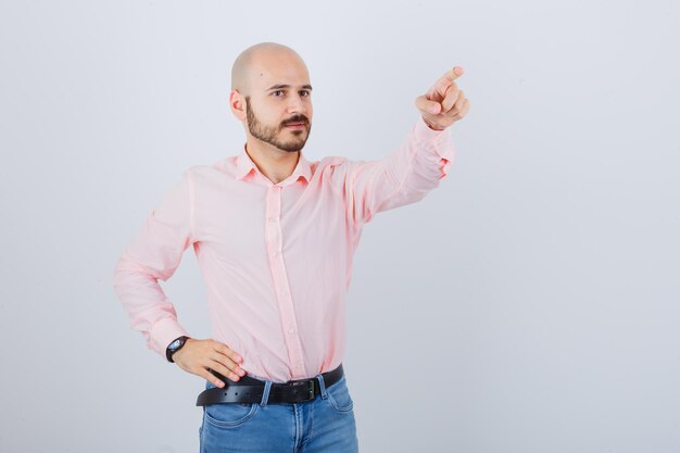 Portrait of a young confident man