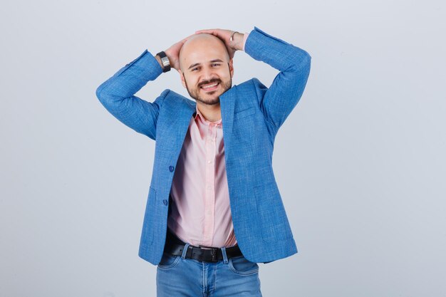 Portrait of a young confident man