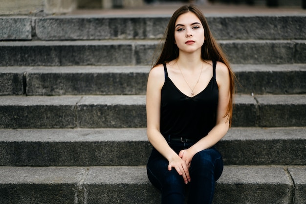 portrait of young girl