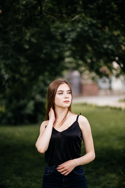 portrait of young girl