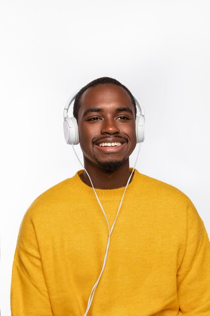 Portrait of young man isolated