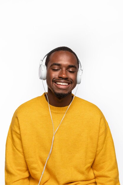 Portrait of young man isolated