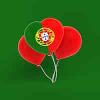 Бесплатное фото Португалия воздушные шары