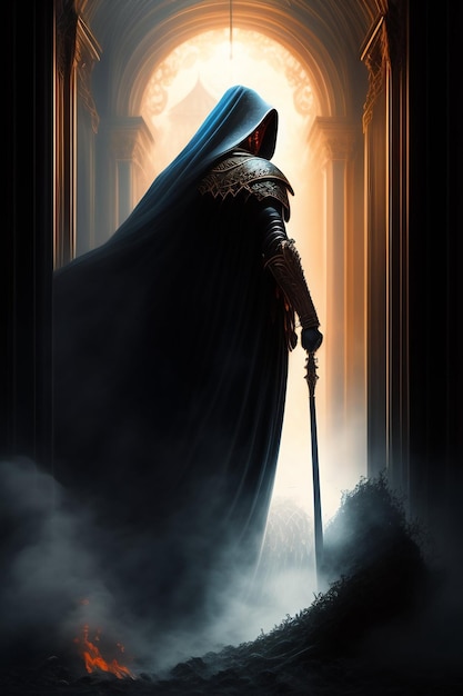 暗黒騎士の本のポスター