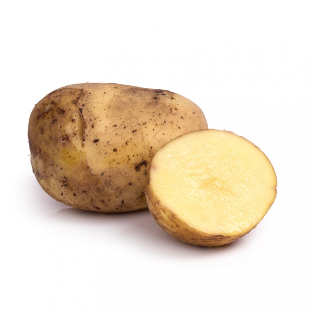 Potato on the table