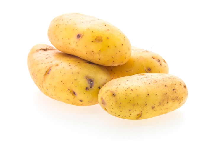 Free Photo potato vegetables isolated