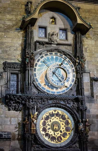 Prague astronomical clock or prague orloj (installed in 1410)