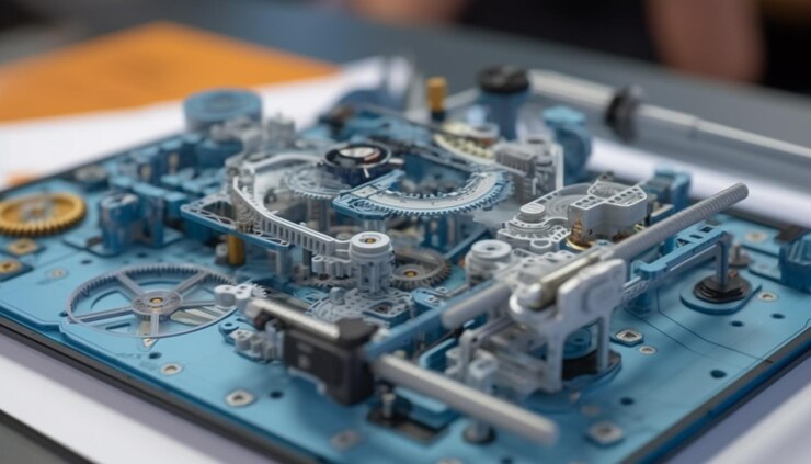 Free Photo precision machinery in electronics industry for repairing equipment generated by ai