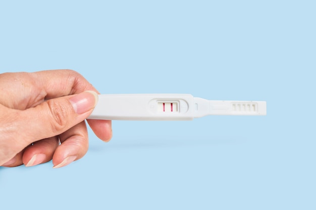 Pregnancy test stick, surprise