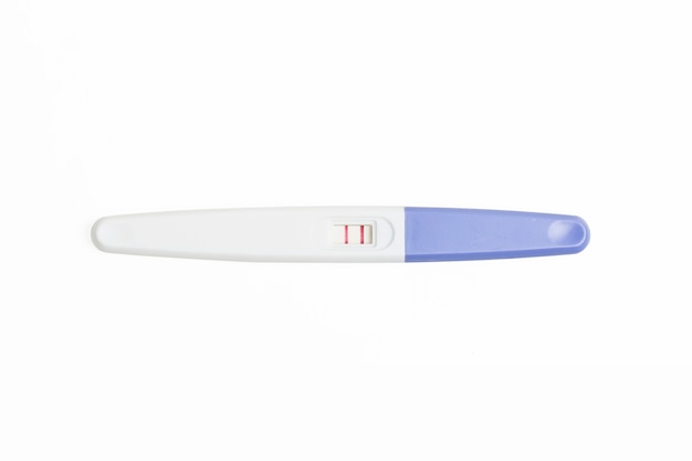 Free photo pregnancy test stick, surprise