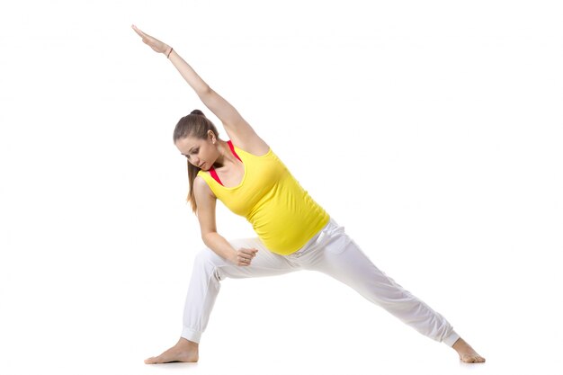 Prenatal Yoga, Extended Side Angle Pose