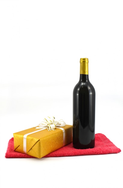 present symbol season festive wine