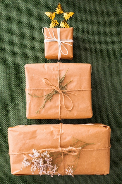 Presents in different sizes