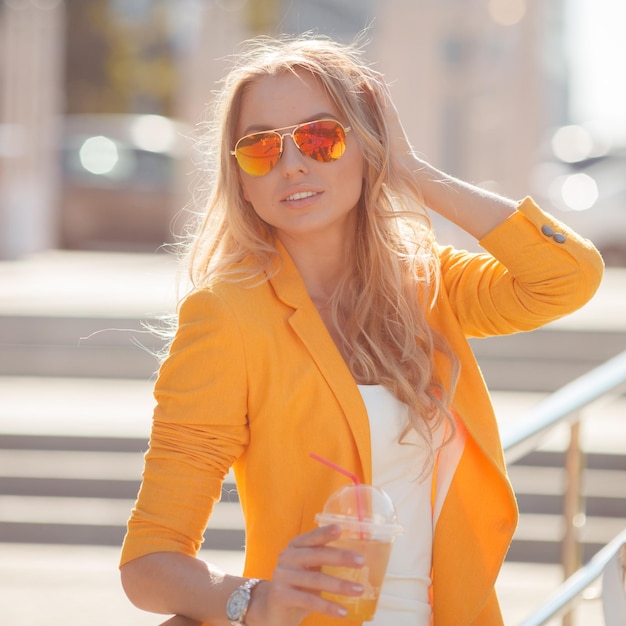 pretty woman portrait outdoor