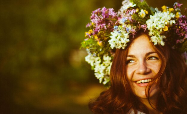 pretty young stylish lovely portrait