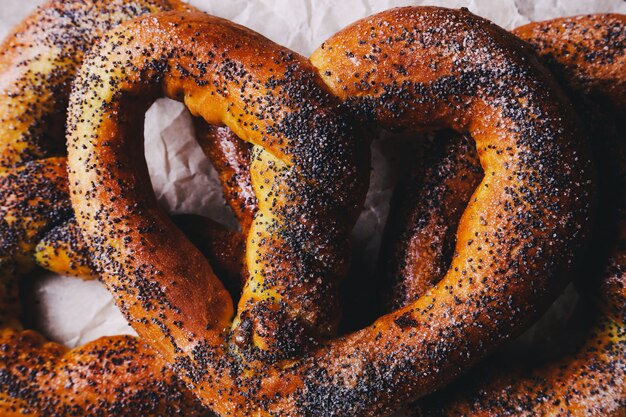 Pretzel on the table