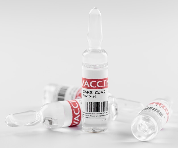 Preventive coronavirus vaccine bottles