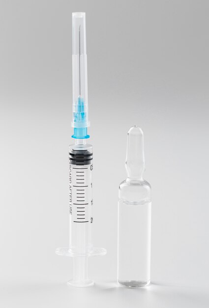 Preventive coronavirus vaccine and syringe