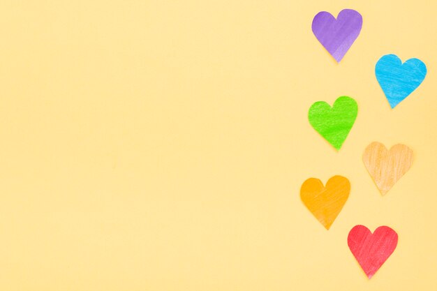 pride lgbt society day hearts