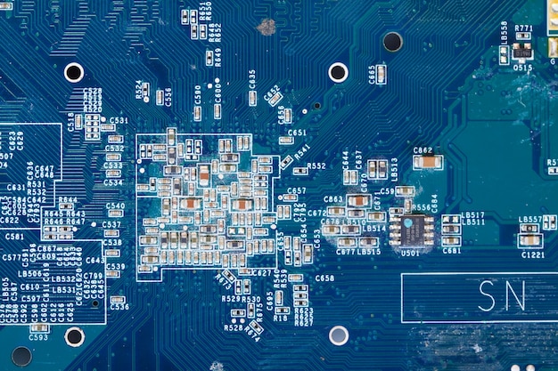 printed circuit as background