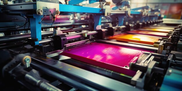 인쇄 프레스 기계 대량 생산