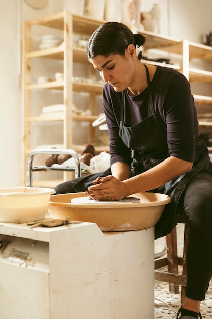 professional artisan job at the workshop