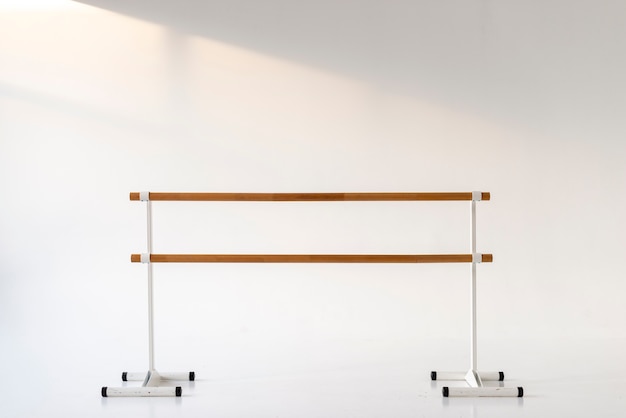 Professional ballet studio handrail