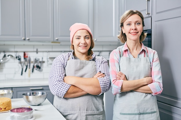 Professional chefs at the kitchen