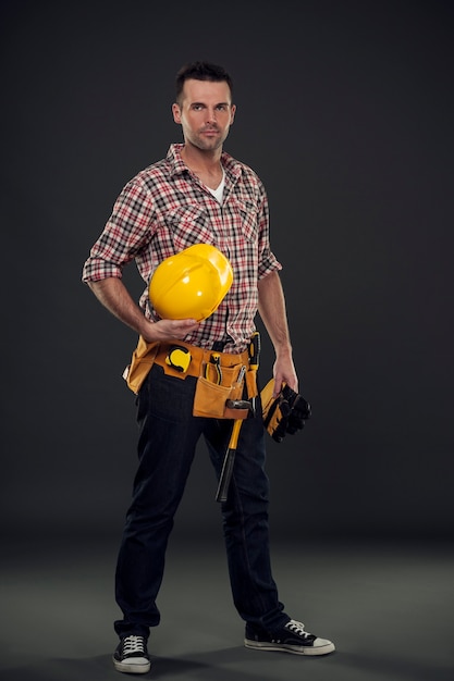 professional construction worker