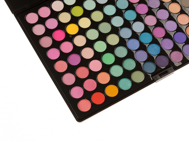 Free photo professional makeup palette