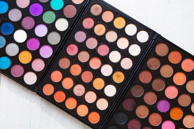 Professional set of eyeshadows