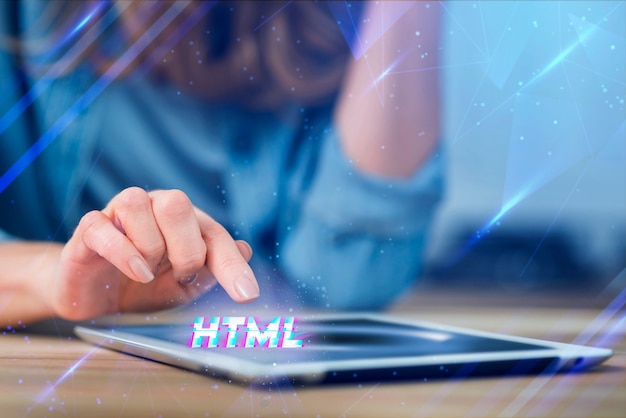 무료 사진 html 텍스트로 프로그래밍 배경