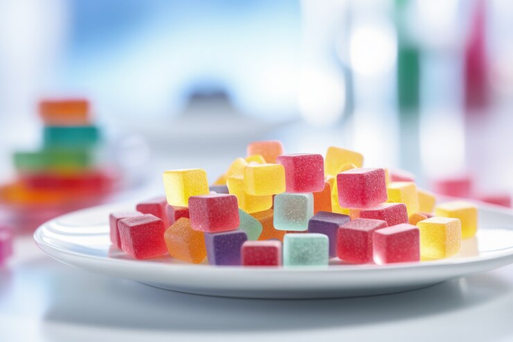 Free Photo protein gummy snacks for healthy lifestyle