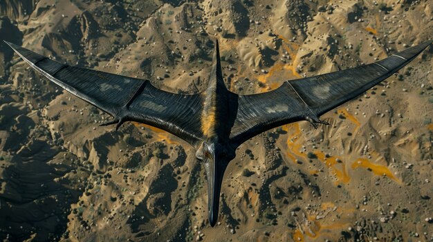 pterodactylus in natural environment