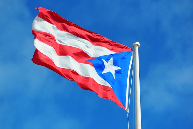 Free photo puerto rico state flag