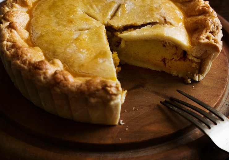 Free Photo pumpkin pie food photography recipe idea