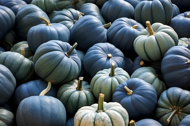 Pumpkins arrangement indoors