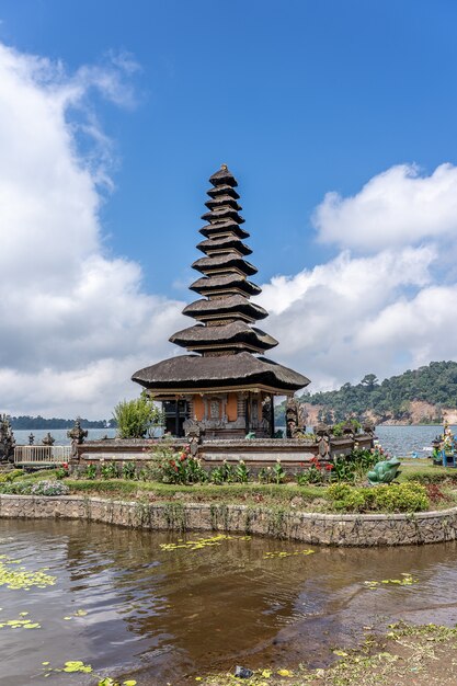 Pura Ulun Danu Bratan temple in Indonesia