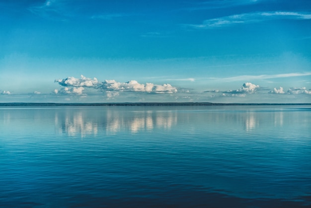 Pure White Clouds Reflected in Sea Water – Free Stock Photos